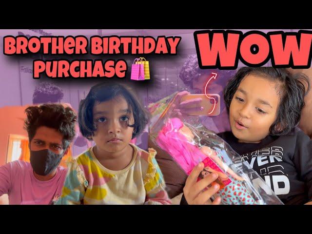 I buy saanu new toygoing out with my brother for his birthday shopping️| @saanvikashree #shajs