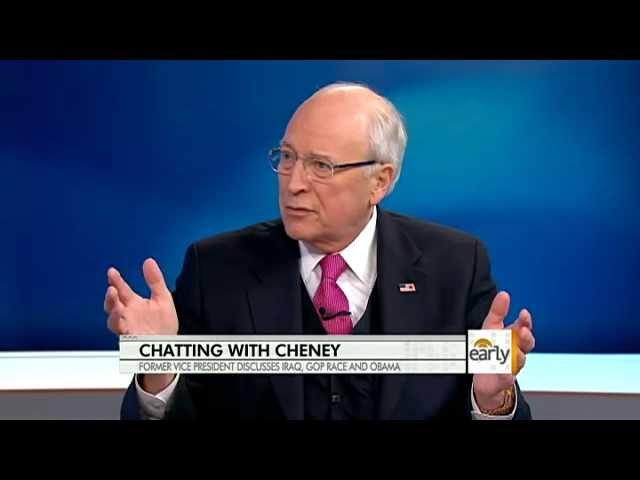 Dick Cheney chats U.S. politics and policy