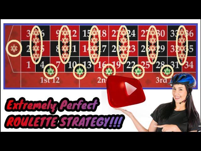  Extremely Perfect  ROULETTE STRATEGY!!!  Roulette TUTORIAL 