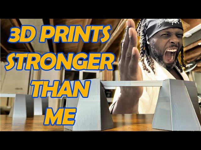 Is This 3D Print Stronger Than Me? Let's Find Out!!