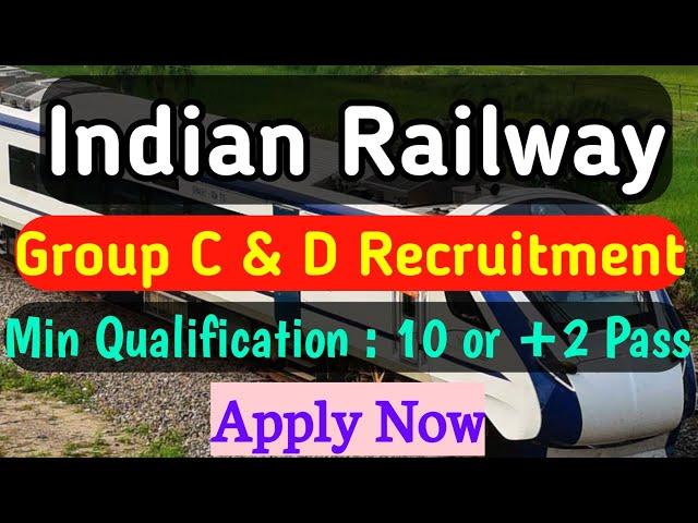 Railway Group C & D Recruitment 2024 | Full Details | Railway Online Apply | Defence Jobs Malayalam