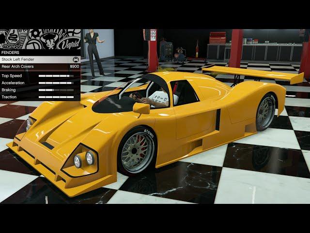 GTA 5 - Past DLC Vehicle Customization - Annis S80RR (Nissan R90C)