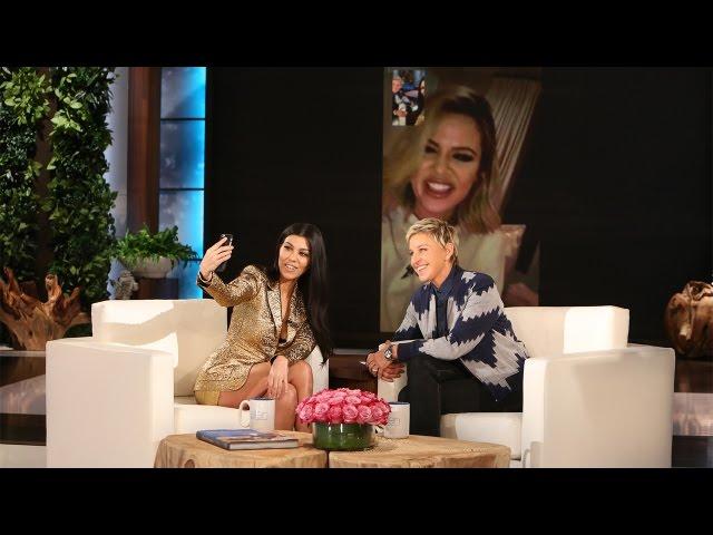 Ellen Keeps Up with Kourtney Kardashian