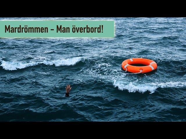 Man överbord - Vi bevittnar sökinsatsen och räddningsarbetet