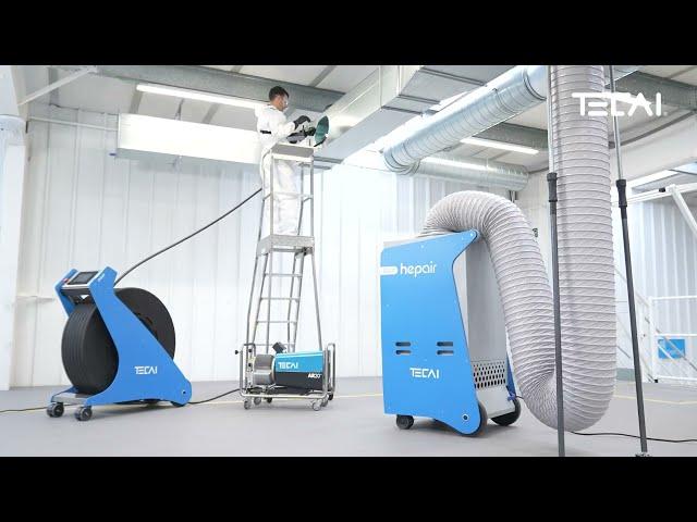 New PROAIR  Rotary brush air duct cleaning equipment