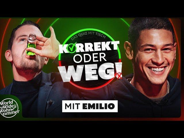 KORREKT oder WEG! (mit Emilio)