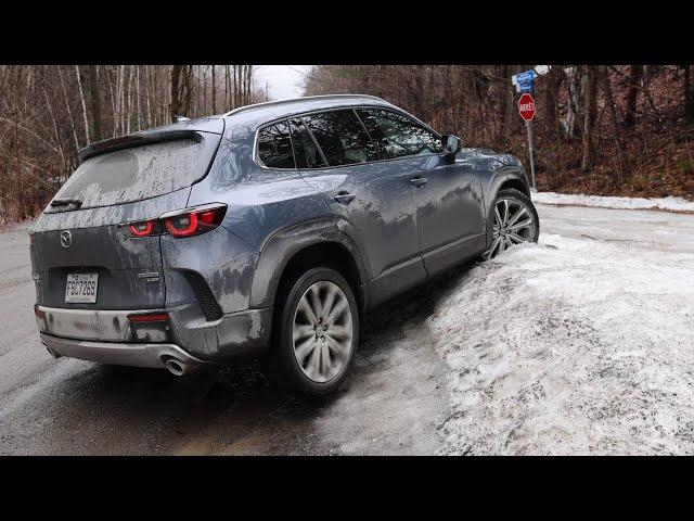 Mazda CX-50 Offroad mode ( Mi-Drive ): On ice, mud and snow!