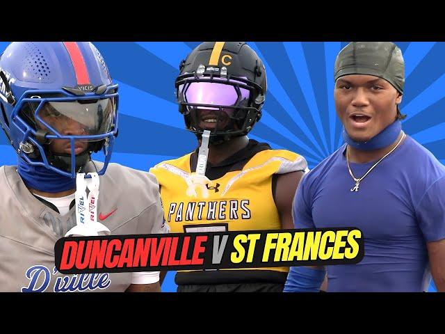 #4 Duncanville (TX) vs St. Frances (MD) | Intense, Hard Hitting Matchup! | National Powerhouses #UTR