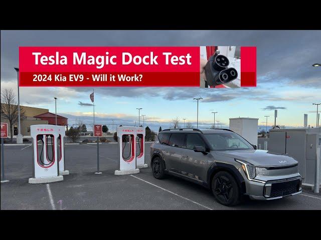 Using Tesla Magic Dock to Charge my Kia EV9 - Will it Work?