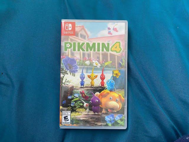 Pikmin 4 Nintendo Switch Unboxing