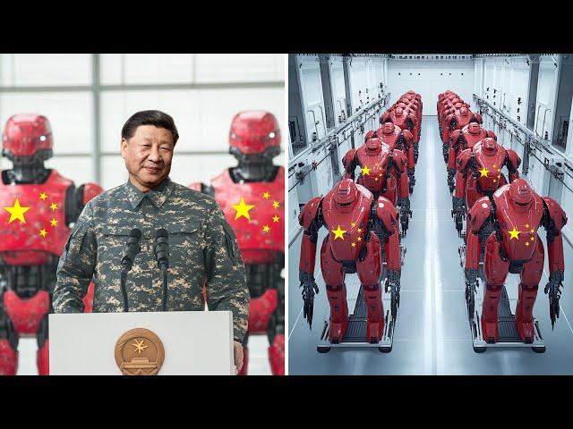 China has Unveiled Its NEW Factory of Most Dangerous Military Robots