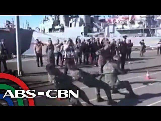 TV Patrol: PH Navy, pinatumba ng mga Ruso sa tug-of-war, iba pang laro