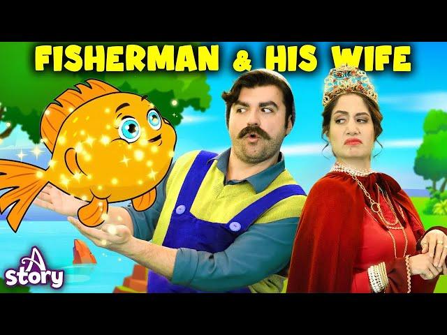 The Fisherman and His Wife | Cartoon Khani Urdu | A Story Urdu