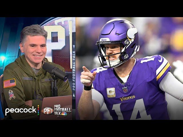 Minnesota Vikings, Seattle Seahawks win big in Week 13 | Pro Football Talk | NFL on NBC