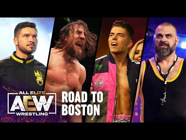 Danielson v Guevara 2 Out of 3 Falls + Page v Kingston & An 8 Man War | AEW Road to Boston, 11/8/22