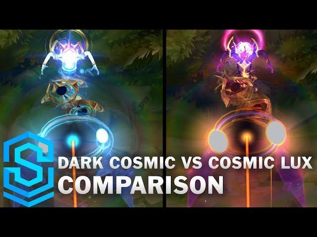 Dark Cosmic Lux vs Cosmic Lux Comparison