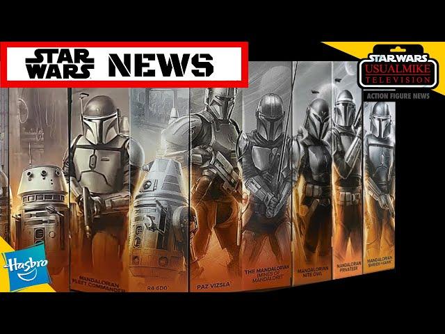 STAR WARS ACTION FIGURE NEWS MANDALORIAN SHREIK HAWKS AND REISSUES!!!