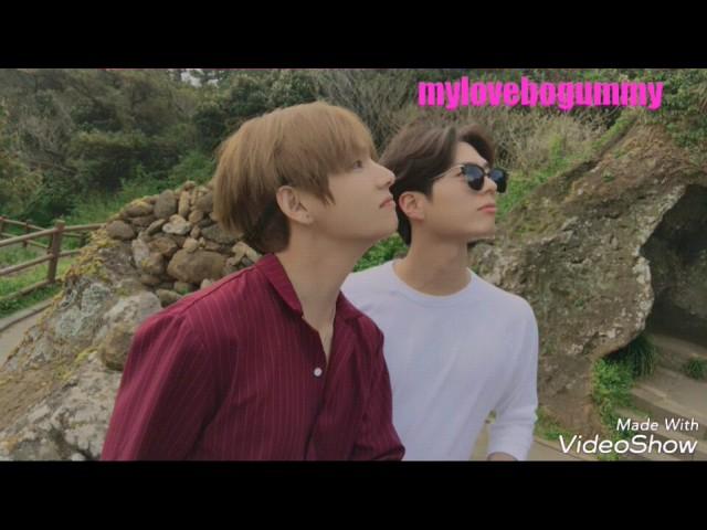 Park Bo Gum & BTS V @ jeju island