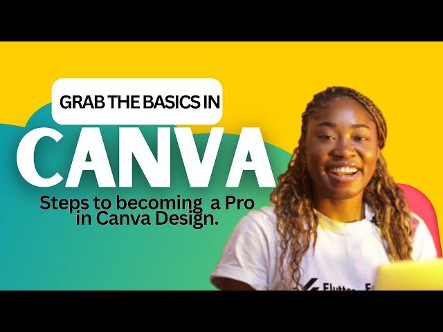 Canva Basics | Learn how to do your first design on Canva.