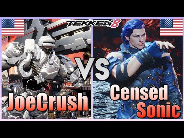 Tekken 8  ▰ JoeCrush (Jack-8) Vs CensedSonic (Claudio) ▰ Ranked Matches