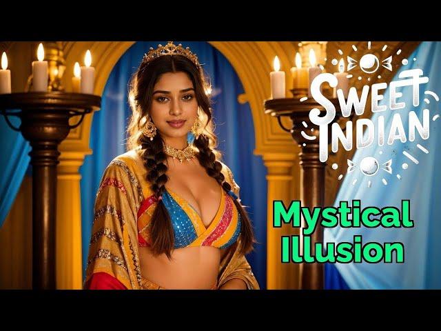 [4K] Sweet Indian AI Lookbook- Mystical Illusion
