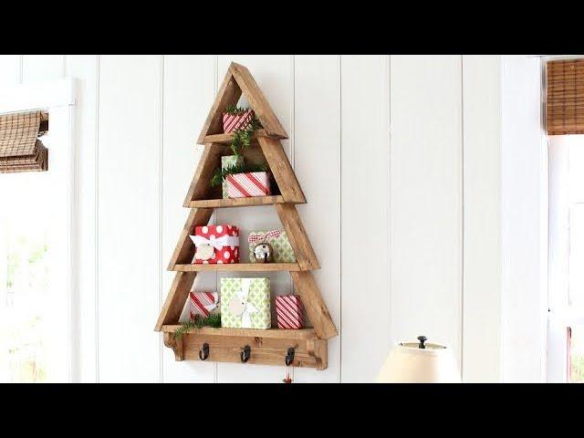 $10 Christmas Tree Shelf #anawhite