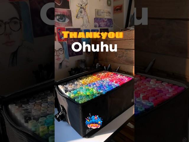 Unboxing Ohuhu 320 markers   #ohuhumarkers #ohuhu @ohuhuart_official