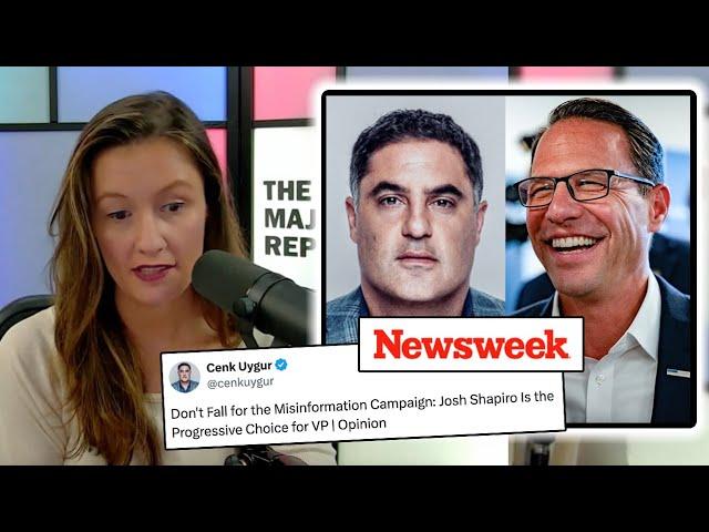 Cenk Uygur’s Newsweek Article Calls Josh Shapiro the "Progressive Choice for VP”  ft. Emma Vigeland