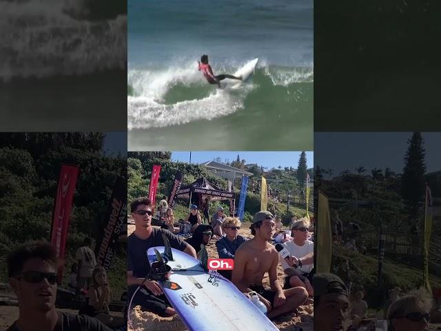 These are the type of friends you want! Shion Crawford breaks down Jackson Bunch's wave #ballitopro