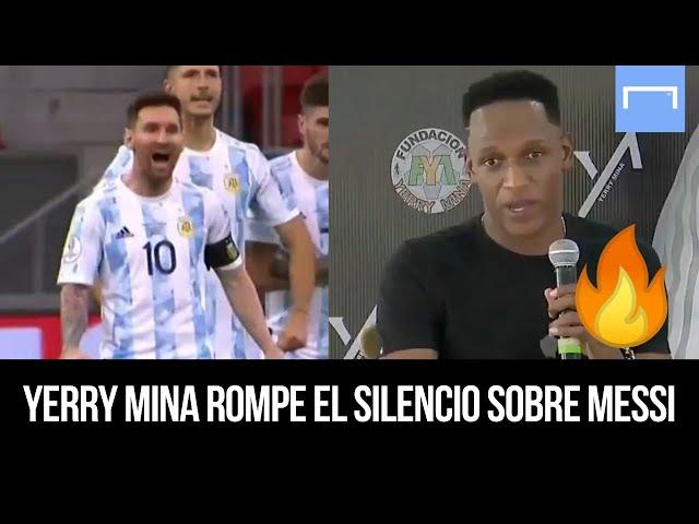 Yerry Mina rompe el silencio sobre Messi - *POLÉMICA*