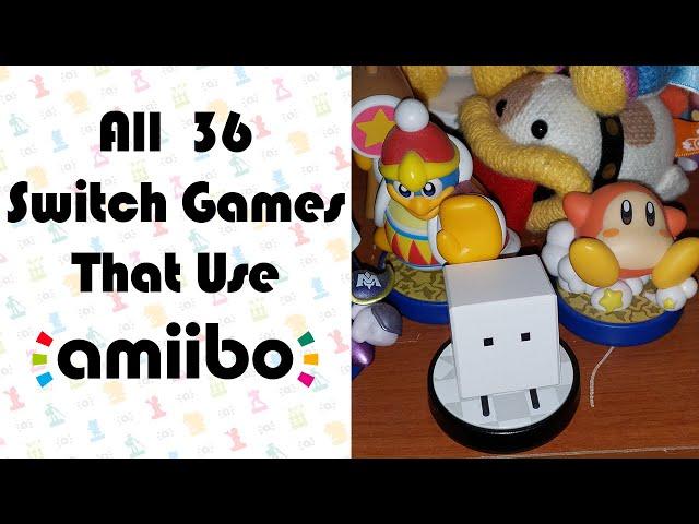Every Switch Game With amiibo Support (2017-2020) Featuring @NintendoBlackCrisis