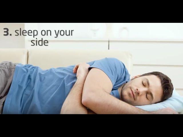 5 ways to stop snoring