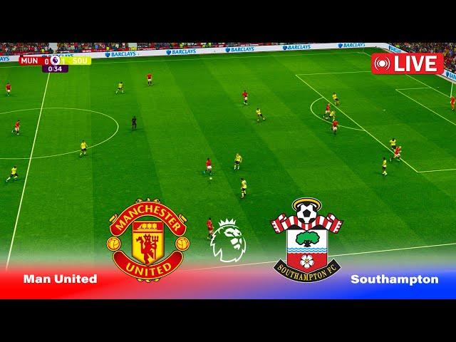 LIVE : Manchester United vs Southampton | English Premier League | Full Match | PES 21 Streaming