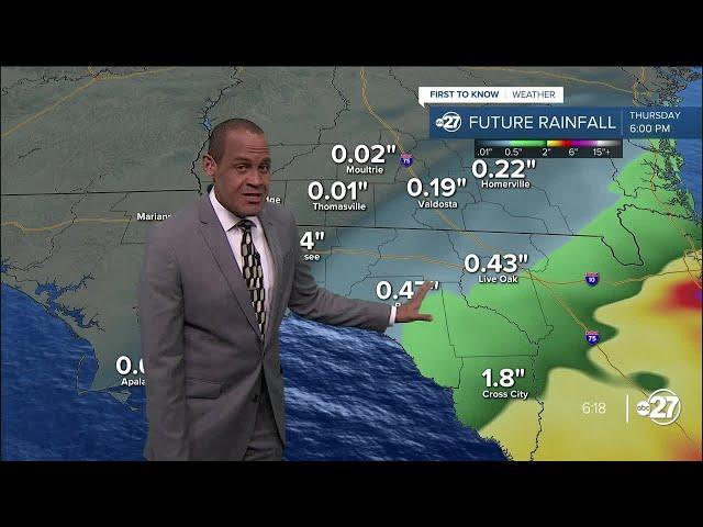 First to Know Forecast: Local side effects from Milton (10/08/2024)