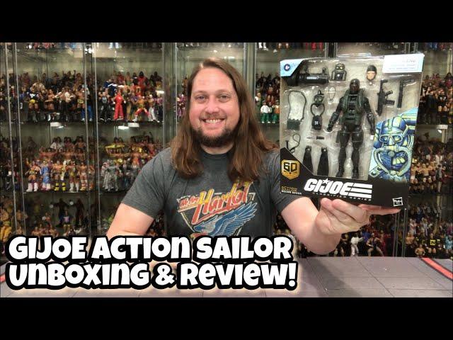 GIJOE 60th Anniversary Action Sailor Recon Diver Unboxing & Review!