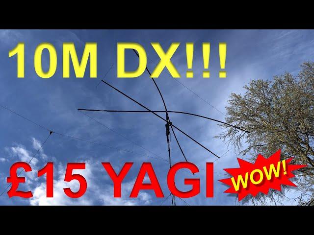 Enjoying 10M DX on a Home-Made Yagi