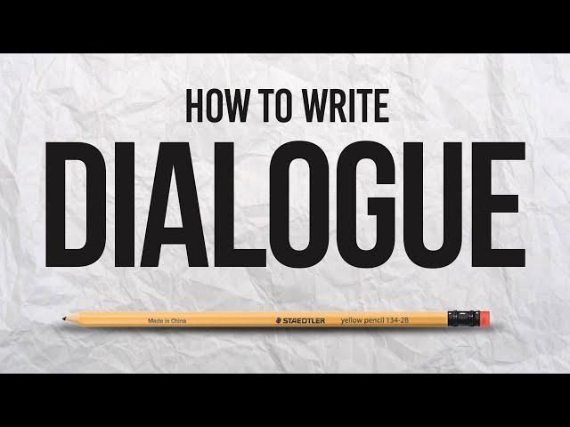 Screenwriting 101: How To Write Dialogue In A Screenplay