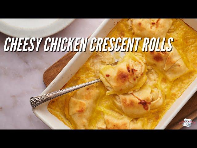 Cheesy Chicken Crescent Roll | Easy Dinner Idea