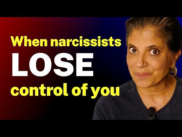 What do narcissists do when they lose control of you?