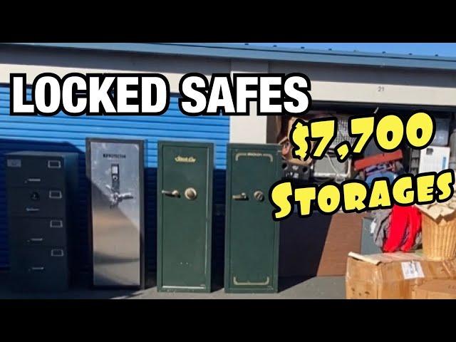 He HOARDER SAFES for 25 years ! Paid $7,700 @StorageStalker