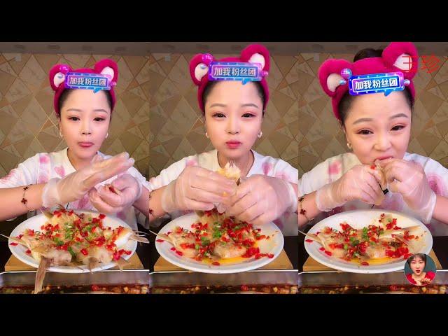 【ASMR MUKBANG】대창 동파육 새우 족발 중국 먹방 。 ASMR XIAOYU MUKBANG。N02。201023。1