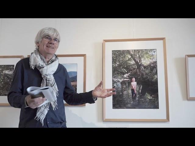 François-Xavier Emery parle de son exposition  "La Durance, fragments d'une mythologie".