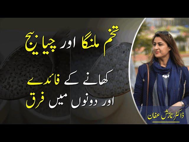 Difference between basil seeds and chia seeds | Chia Seeds Vs Basil Seeds  | Quick Weight Loss