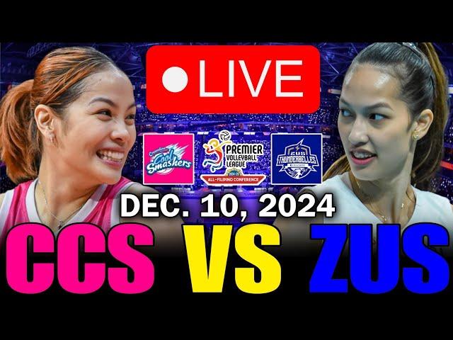 CREAMLINE VS. ZUS COFFEE LIVE NOW - DEC. 10, 2024 | PVL ALL FILIPINO CONFERENCE 2024