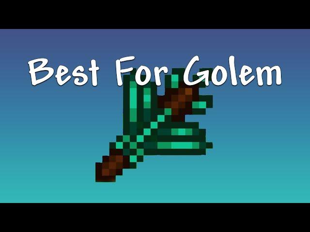 Terraria's BEST weapon for Golem...