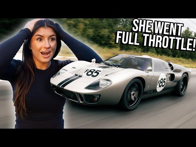 Hailie Deegan Drives My 1966 Superformance GT40 and 2005 Ford GT!!  What a wild ride!