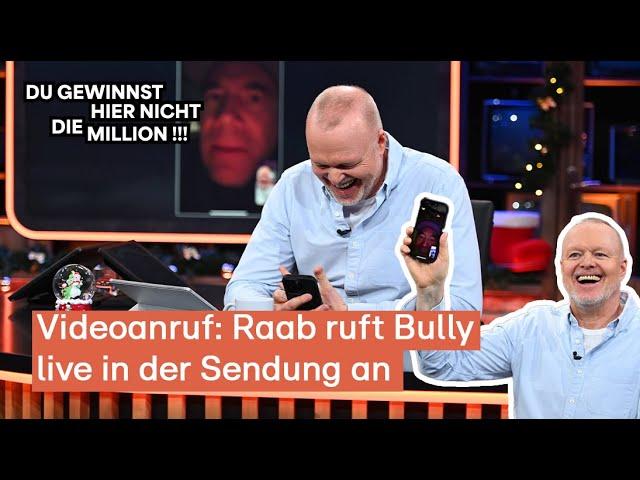 Stefan Raab crasht Bully beim Elternsprechtag  | Du gewinnst hier nicht die Million bei Stefan Raab