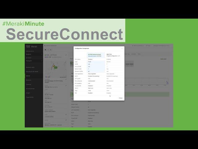 Meraki SecureConnect - securely provision MR access-points connecting to MS switches