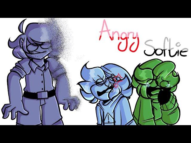 Angry Softie {Dumbass Voice Actors | Animatic Part 3 FNF Soft Mod}