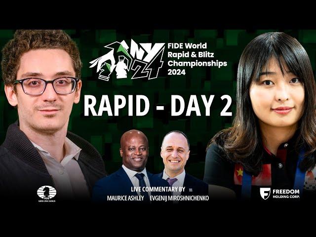 2024 FIDE World Rapid and Blitz Championships - DAY 2